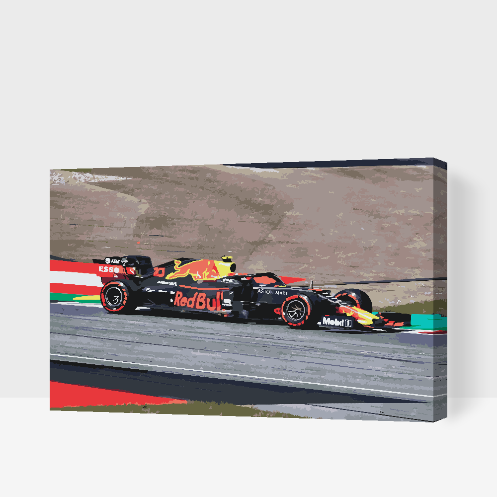 Malování podle čísel - Formula 1